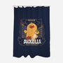 Duckzilla Funny Duck Attack-None-Polyester-Shower Curtain-tobefonseca