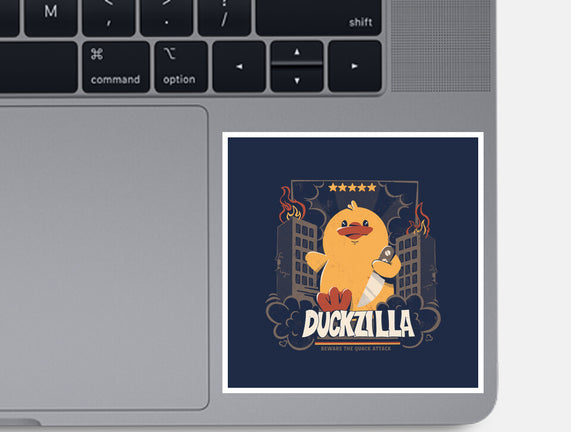 Duckzilla Funny Duck Attack