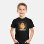 Duckzilla Funny Duck Attack-Youth-Basic-Tee-tobefonseca