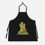 Treasure Hoarder Dragon-Unisex-Kitchen-Apron-tobefonseca