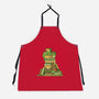 Treasure Hoarder Dragon-Unisex-Kitchen-Apron-tobefonseca