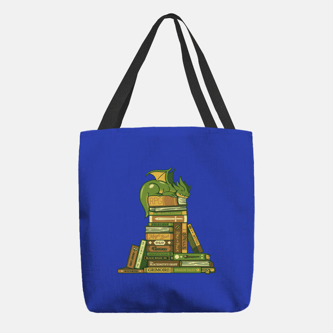 Treasure Hoarder Dragon-None-Basic Tote-Bag-tobefonseca