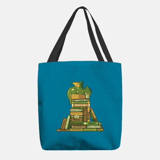 Treasure Hoarder Dragon-None-Basic Tote-Bag-tobefonseca