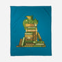Treasure Hoarder Dragon-None-Fleece-Blanket-tobefonseca