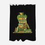 Treasure Hoarder Dragon-None-Polyester-Shower Curtain-tobefonseca