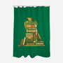 Treasure Hoarder Dragon-None-Polyester-Shower Curtain-tobefonseca