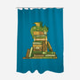 Treasure Hoarder Dragon-None-Polyester-Shower Curtain-tobefonseca