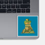 Treasure Hoarder Dragon-None-Glossy-Sticker-tobefonseca