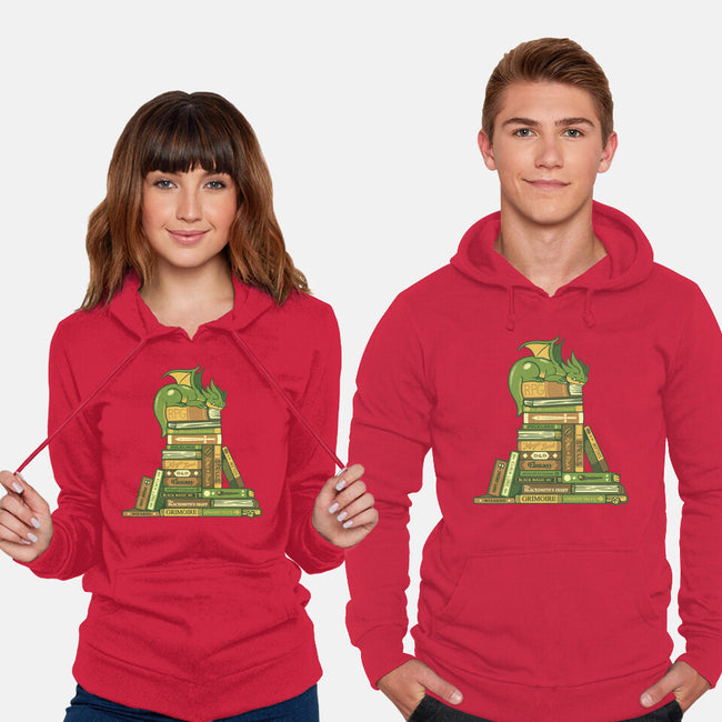 Treasure Hoarder Dragon-Unisex-Pullover-Sweatshirt-tobefonseca