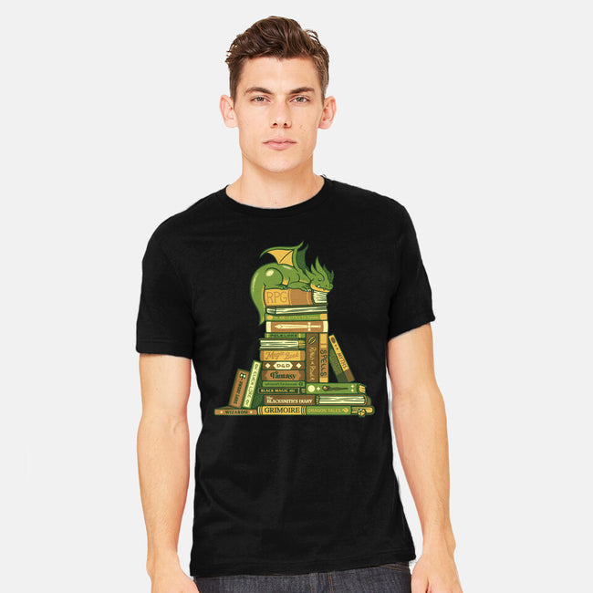 Treasure Hoarder Dragon-Mens-Heavyweight-Tee-tobefonseca