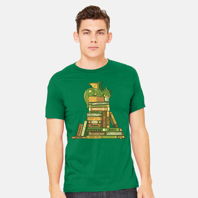 Treasure Hoarder Dragon-Mens-Heavyweight-Tee-tobefonseca