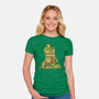 Treasure Hoarder Dragon-Womens-Fitted-Tee-tobefonseca