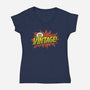 Not Old Vintage Comics-Womens-V-Neck-Tee-tobefonseca