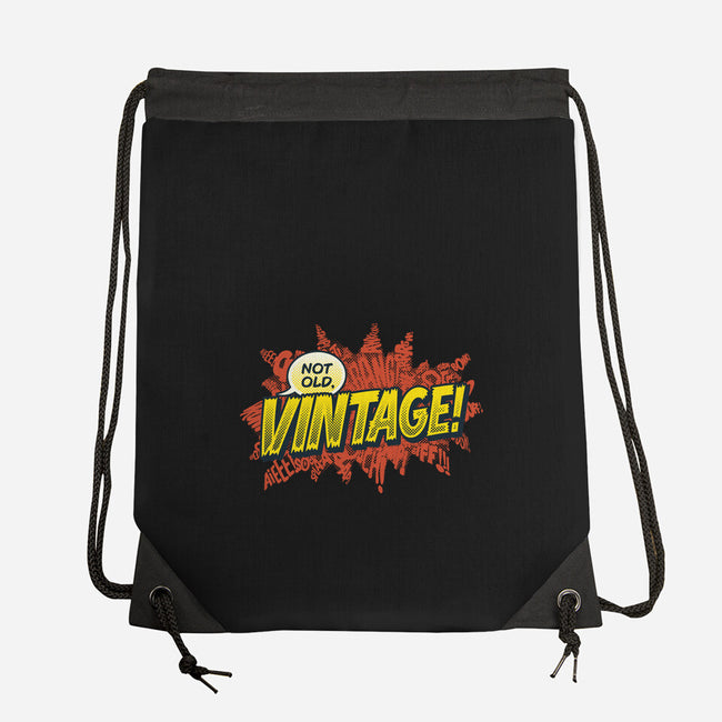 Not Old Vintage Comics-None-Drawstring-Bag-tobefonseca