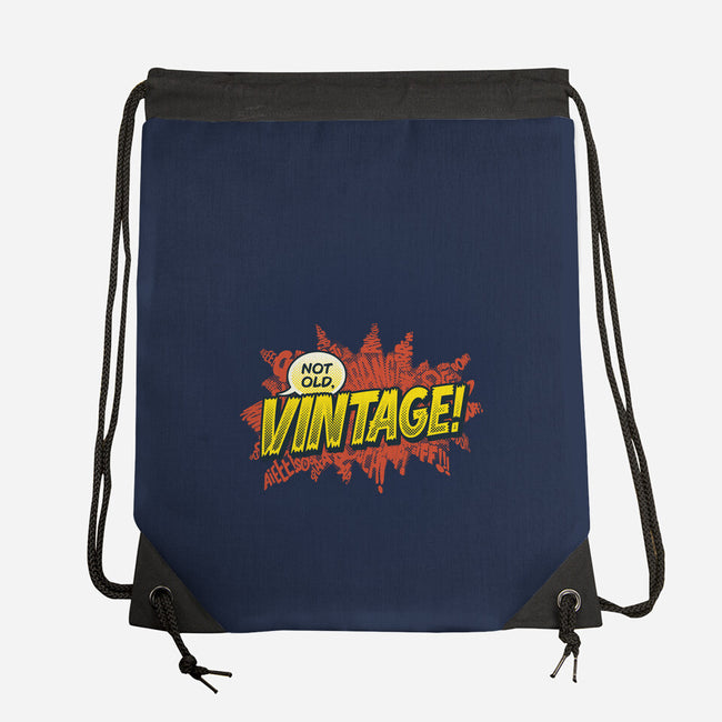 Not Old Vintage Comics-None-Drawstring-Bag-tobefonseca