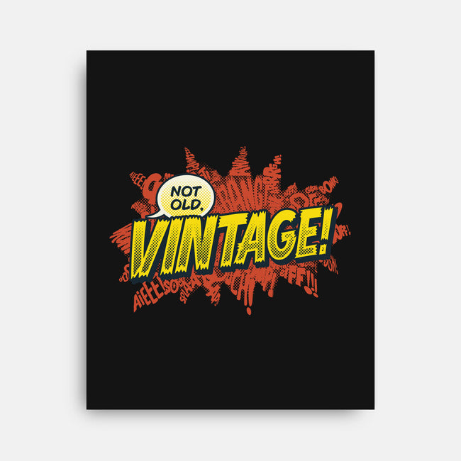 Not Old Vintage Comics-None-Stretched-Canvas-tobefonseca