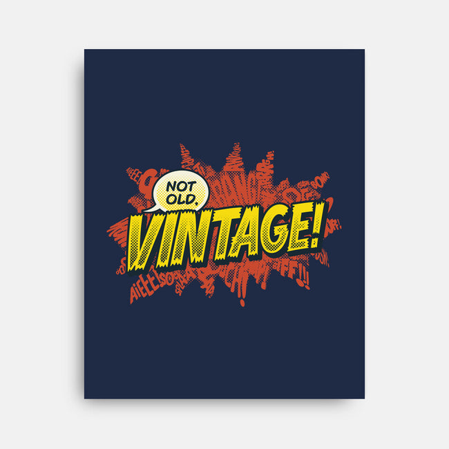 Not Old Vintage Comics-None-Stretched-Canvas-tobefonseca