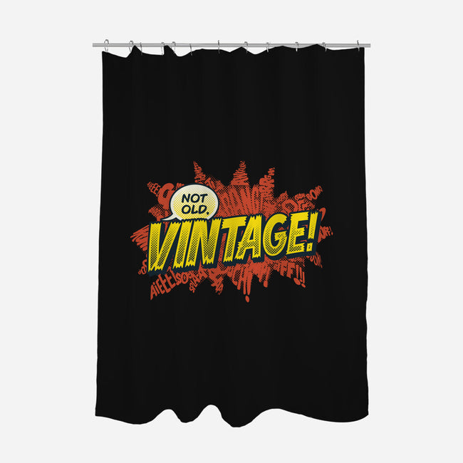 Not Old Vintage Comics-None-Polyester-Shower Curtain-tobefonseca