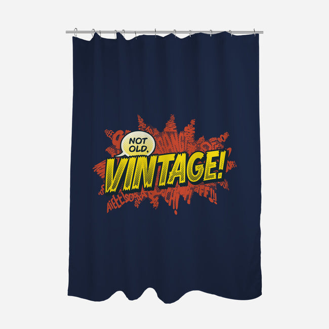 Not Old Vintage Comics-None-Polyester-Shower Curtain-tobefonseca