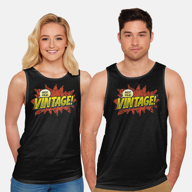 Not Old Vintage Comics-Unisex-Basic-Tank-tobefonseca