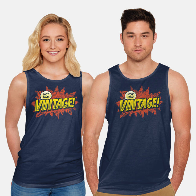 Not Old Vintage Comics-Unisex-Basic-Tank-tobefonseca