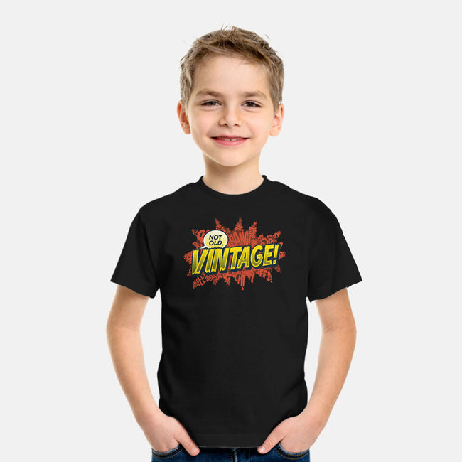 Not Old Vintage Comics-Youth-Basic-Tee-tobefonseca
