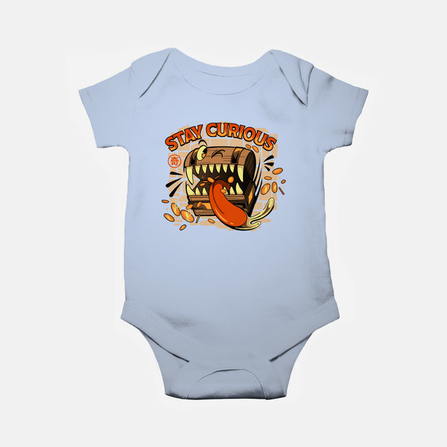Stay Curious Mimic RPG-Baby-Basic-Onesie-tobefonseca