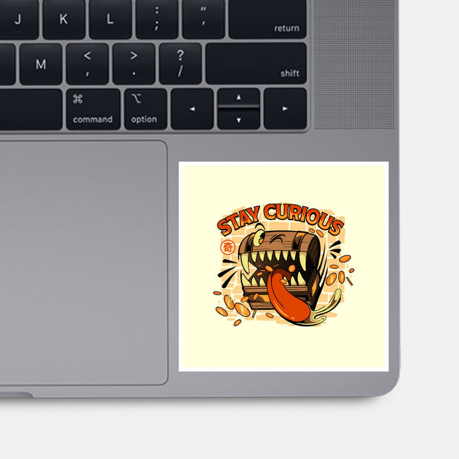 Stay Curious Mimic RPG-None-Glossy-Sticker-tobefonseca