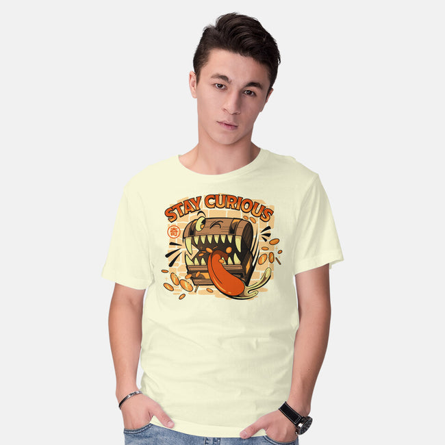 Stay Curious Mimic RPG-Mens-Basic-Tee-tobefonseca