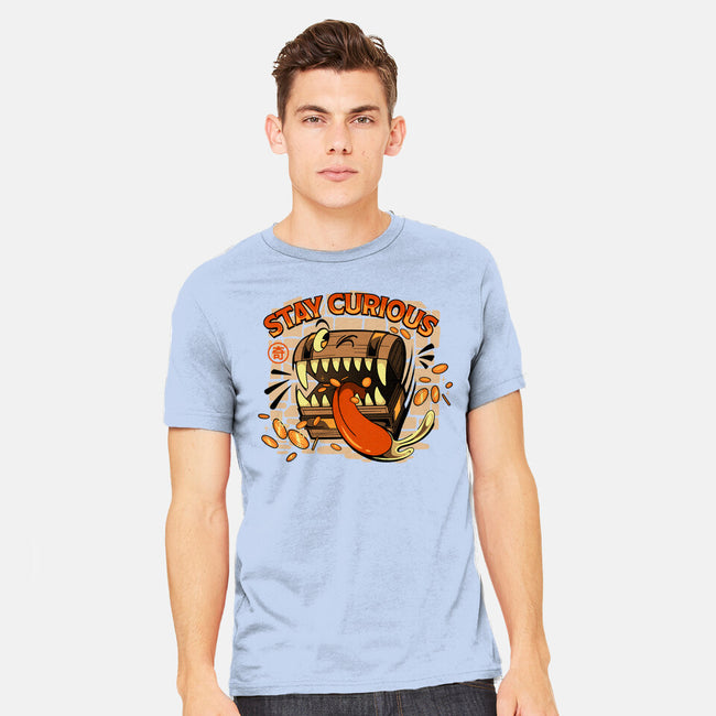 Stay Curious Mimic RPG-Mens-Heavyweight-Tee-tobefonseca