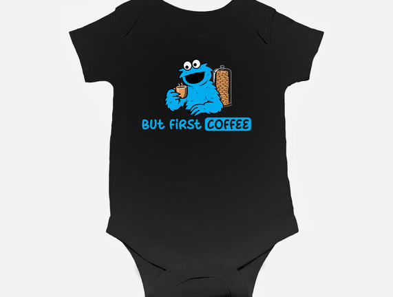 But First Coffee Monster