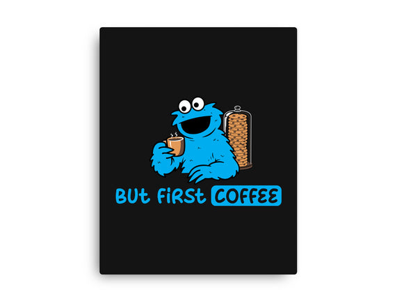 But First Coffee Monster