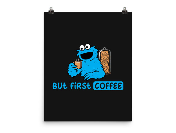 But First Coffee Monster