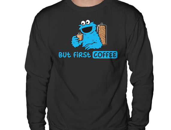 But First Coffee Monster
