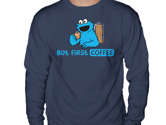 But First Coffee Monster