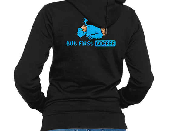 But First Coffee Monster