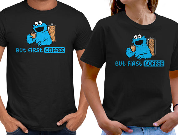 But First Coffee Monster