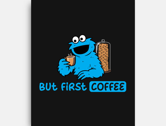 But First Coffee Monster