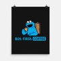 But First Coffee Monster-None-Matte-Poster-rocketman_art