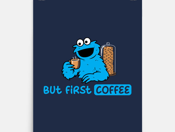 But First Coffee Monster