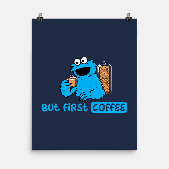 But First Coffee Monster-None-Matte-Poster-rocketman_art