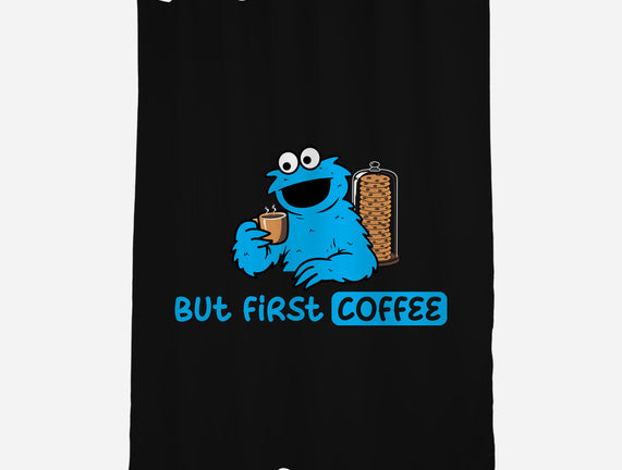 But First Coffee Monster