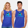 But First Coffee Monster-Unisex-Basic-Tank-rocketman_art