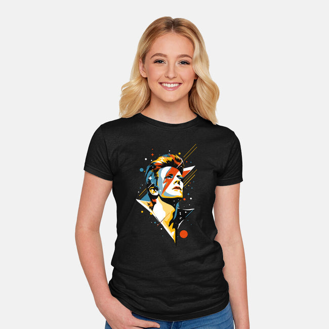 A Lad Insane-Womens-Fitted-Tee-kharmazero