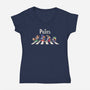 The Pilots-Womens-V-Neck-Tee-2DFeer