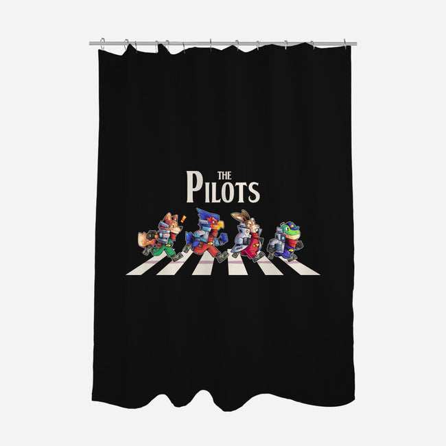 The Pilots-None-Polyester-Shower Curtain-2DFeer