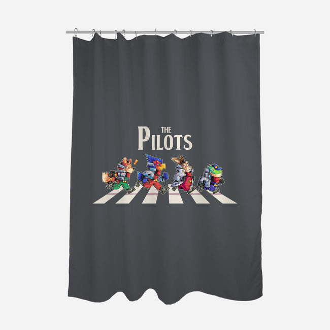 The Pilots-None-Polyester-Shower Curtain-2DFeer