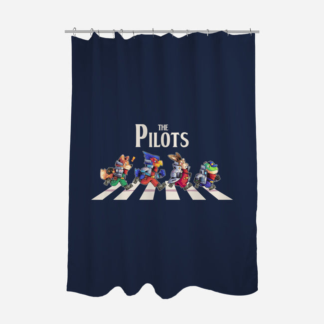 The Pilots-None-Polyester-Shower Curtain-2DFeer