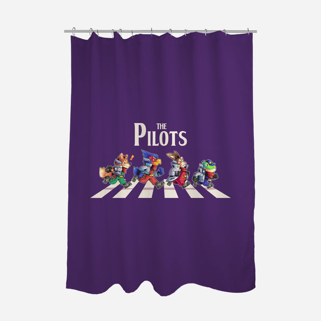 The Pilots-None-Polyester-Shower Curtain-2DFeer