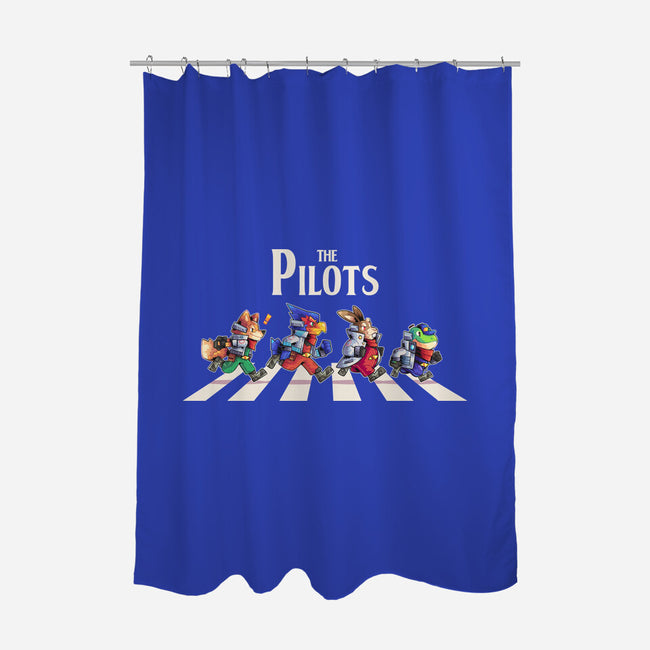 The Pilots-None-Polyester-Shower Curtain-2DFeer